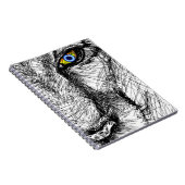 タイガーの視線 ノートブック (右側)