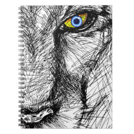 タイガーの視線 ノートブック