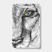 タイガーの視線 バッジ (裏面)