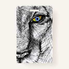 タイガーの視線 バッジ