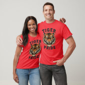タイガーの誇り Fearlessigers マスコット レトロ スクール Sp Tシャツ (ユニセックス)