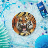 タイガーの轟音 ペーパープレート (パーティー)