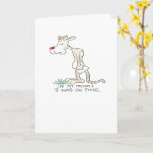 タイガーの遅れた誕生日 カード (黄色い花)