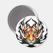 タイガーの部族のタトゥー磁石 マグネット (正面/裏面)