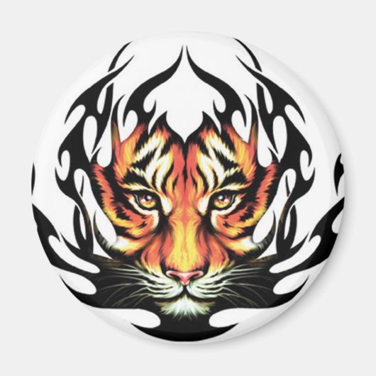 タイガーの部族のタトゥー磁石 マグネット (正面)