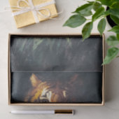 タイガーの頭はアボ絵画ット・ハンダーソン・セイヤーによる 薄葉紙 (ギフト)