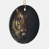 タイガーの頭（Abott Handerson Thayer著） セラミックオーナメント (右)