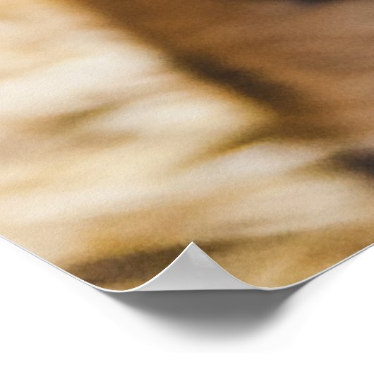 タイガーの顔 ポスター (角)