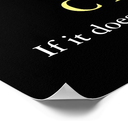 タイガーやる気を起こさせる顔チャレンジ引用文 ポスター (角)