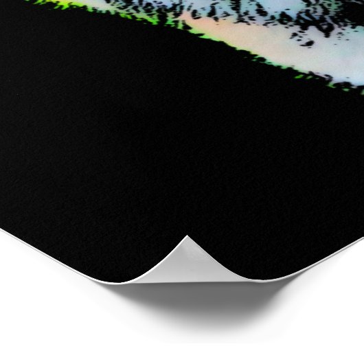 タイガーやる気を起こさせる・アイズ ポスター (角)