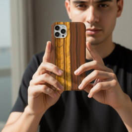 タイガーアイの宝石 iPhone 11 ケース