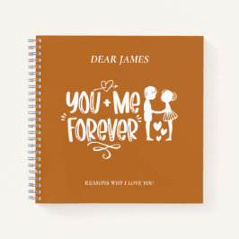 タイガーアイオレンジの理由私があなたを愛する理由ノートブック ノートブック