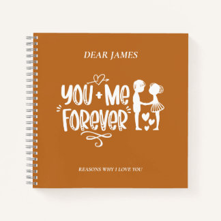 タイガーアイオレンジの理由私があなたを愛する理由ノートブック ノートブック