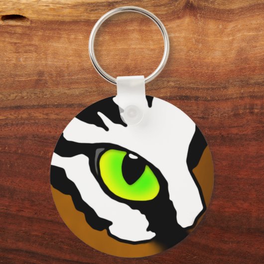 タイガーアイキーチェーン キーホルダー (正面)