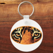 タイガーアイズオレンジザミュージアムザズルギフト キーホルダー (正面)