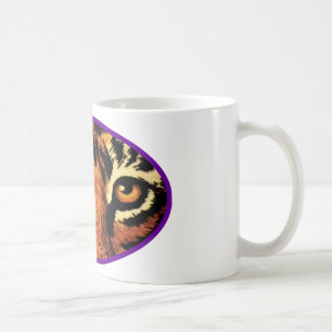 タイガーアイズjGibney The MUSEUM Zazzle Gives コーヒーマグカップ