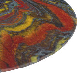 タイガーアイロン(赤、黄、青) カッティングボード (角)