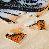 タイガーアイ感動的 ジグソーパズル (側面)