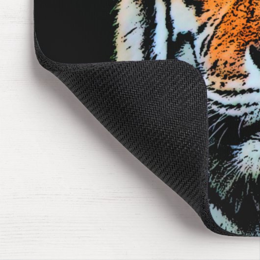 タイガーアイ感動的 マウスパッド (コーナー)