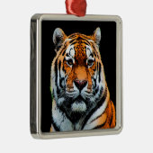 タイガーアイ感動的 メタルオーナメント (右)