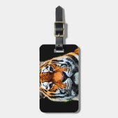 タイガーアイ感動的 ラゲッジタグ (正面縦)