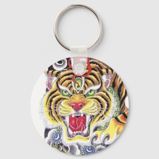 タイガーアイ キーホルダー (正面)