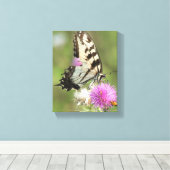 タイガーアゲハチョウオンティスル キャンバスプリント (インサイチュ (ウッドフロア))