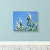 タイガーアゲハチョウオンバタフライブッシュ キャンバスプリント (インサイチュ (ウッドフロア))