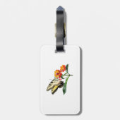 タイガーアゲハチョウオンランタナス ラゲッジタグ (裏面縦)