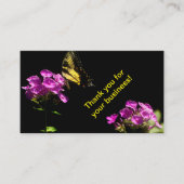 タイガーアゲハチョウバタフライオンフロックスin夏 名刺 (正面)