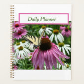 タイガーアゲハチョウバタフライデイリープランナー プランナー手帳 (正面)