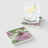 タイガーアゲハチョウバタフライフォーワーストーンコースター ストーンコースター (横)