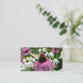 タイガーアゲハチョウバタフライフラワービジネスカード 名刺 (スタンド正面)