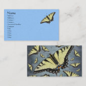 タイガーアゲハチョウバタフライ 名刺 (正面/裏面)