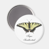 タイガーアゲハチョウ蝶 マグネット (正面/裏面)