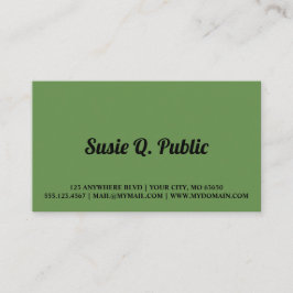 タイガーアゲハチョウ蝶 名刺