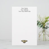 タイガーアゲハチョウ 便箋 (スタンド正面)