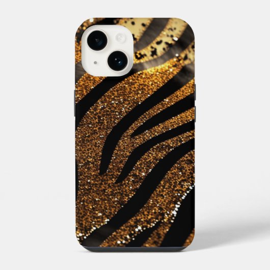 タイガーアゲートギラギラiPhone Mateタフザケ iPhoneケース (裏面)