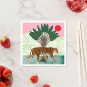 タイガーアットサンセット スタンダードカクテルナプキン (インサイチュ)