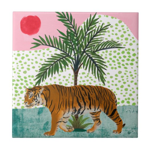 タイガーアットサンライズ タイル (正面)