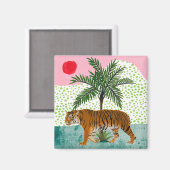 タイガーアットサンライズ マグネット (正面/裏面)