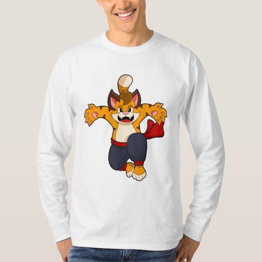 タイガーアット武術アーツ空手 Tシャツ (正面)