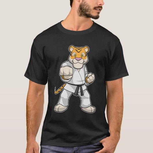 タイガーアット武術アーツ空手 Tシャツ (正面)