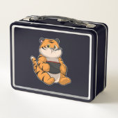 タイガーアット食べ物ボウルズ メタルランチボックス (裏面)