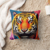 タイガーアニマルディスカバリーアドベンチャー自然惑星Ea クッション (ブランケット)