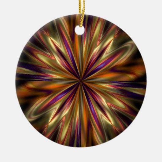 タイガーアネモン セラミックオーナメント (正面)