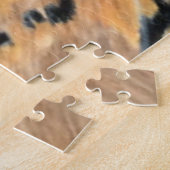 タイガーアートカラーペンシルスケッチ ジグソーパズル (側面)