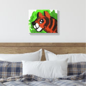 タイガーアート キャンバスプリント (インサイチュ (寝室))