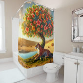 タイガーアート シャワーカーテン (インサイチュ)