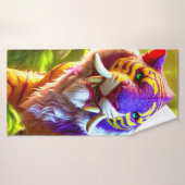 タイガーアート バスタオル (バスタオル)